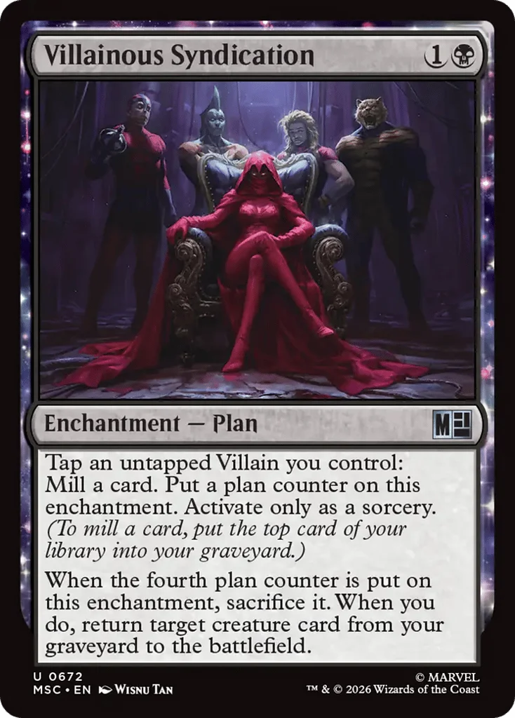 Villainous Syndication · Marvel Super Heroes Commander