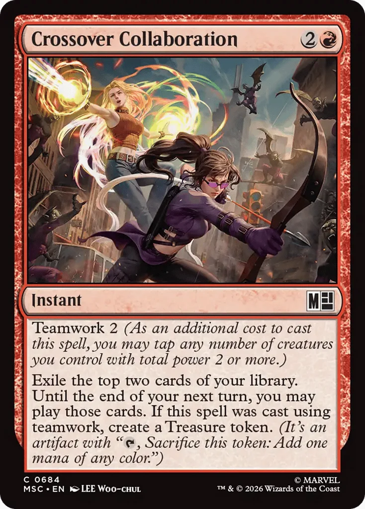 Crossover Collaboration · Marvel Super Heroes Commander