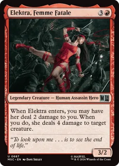 Elektra, Femme Fatale