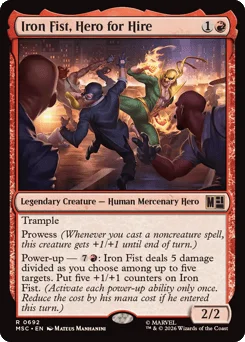 Iron Fist, Hero for Hire