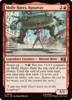 Molly Hayes, Runaway