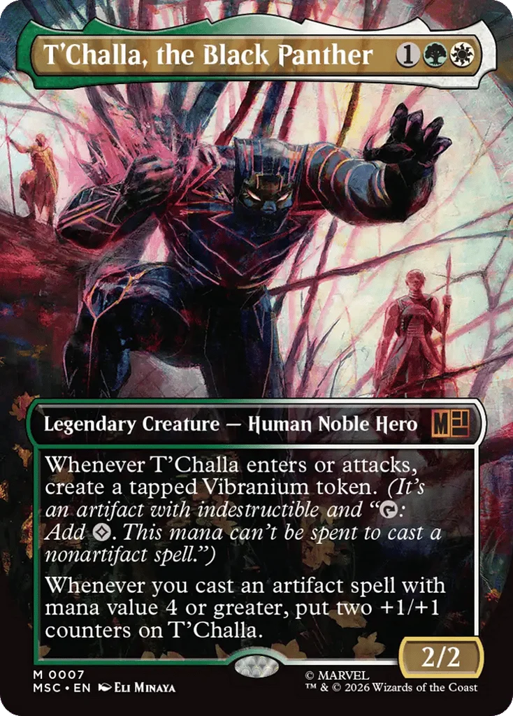 T'Challa, the Black Panther · Marvel Super Heroes Commander