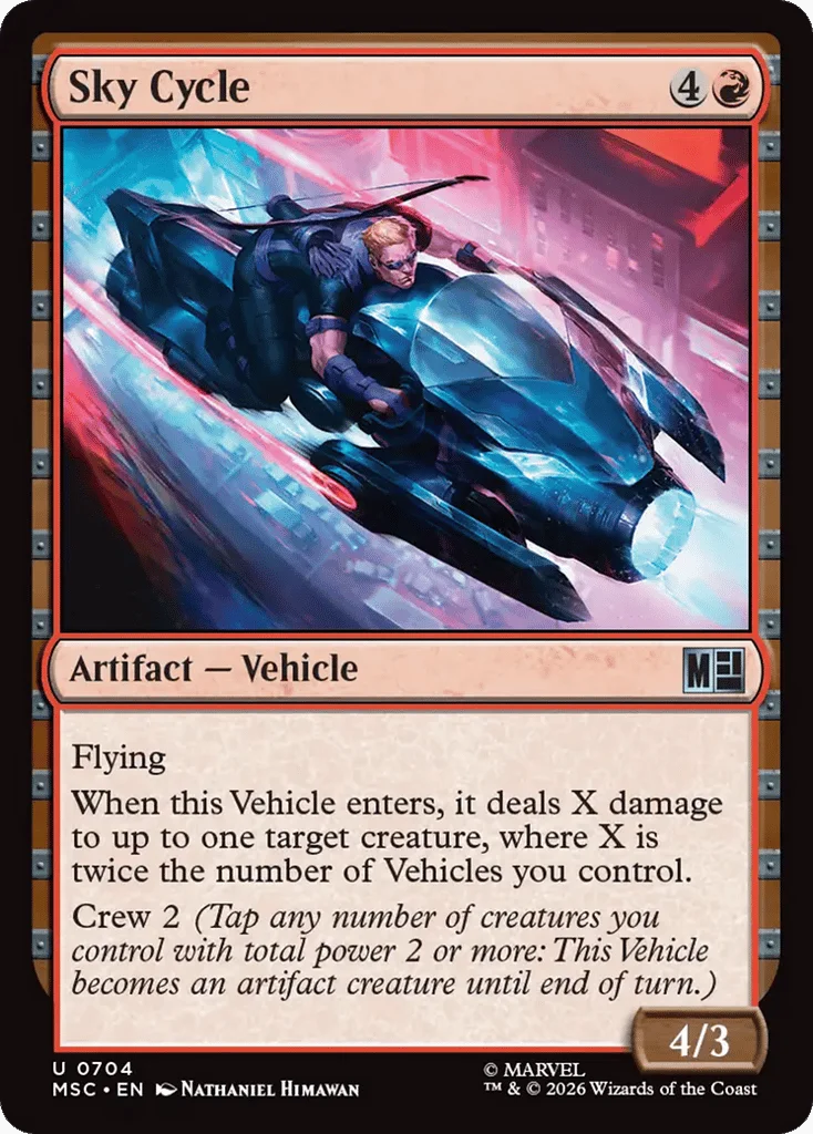 Sky Cycle · Marvel Super Heroes Commander
