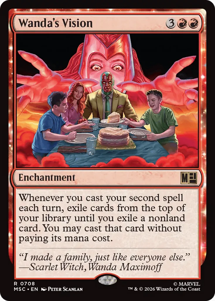 Wanda's Vision · Marvel Super Heroes Commander
