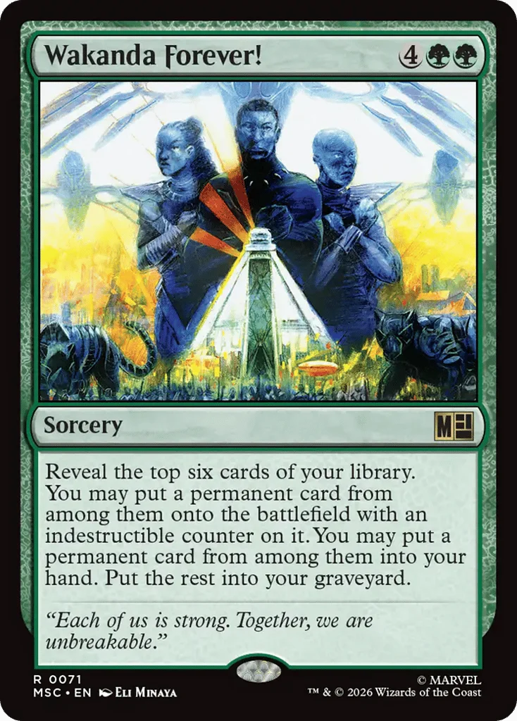 Wakanda Forever! · Marvel Super Heroes Commander