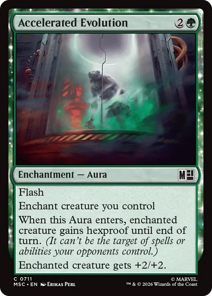 Accelerated Evolution · Marvel Super Heroes Commander
