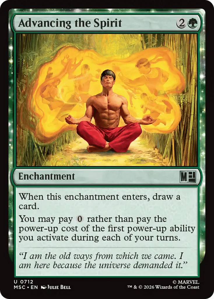 Advancing the Spirit · Marvel Super Heroes Commander