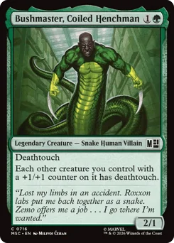 Bushmaster, Coiled Henchman