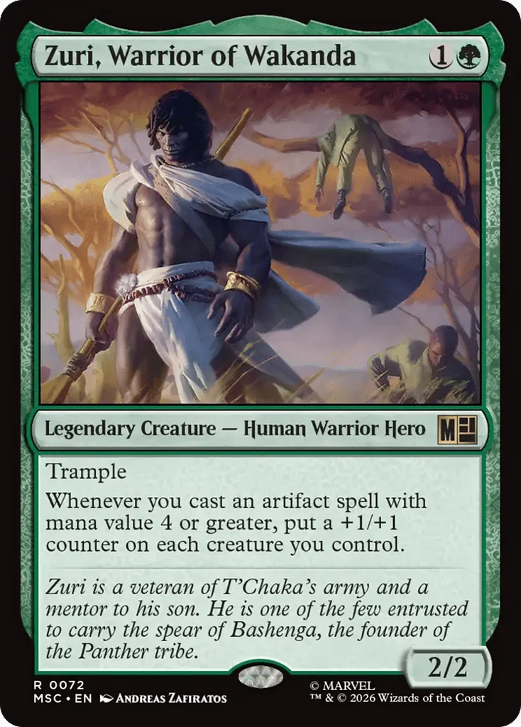 Zuri, Warrior of Wakanda · Marvel Super Heroes Commander