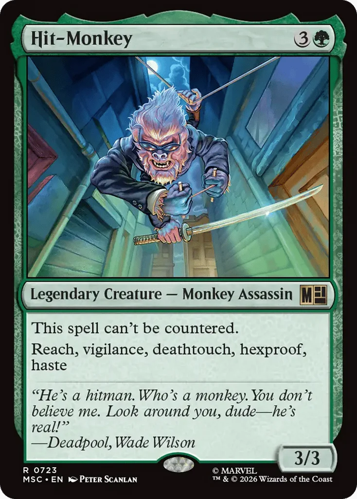 Hit-Monkey · Marvel Super Heroes Commander