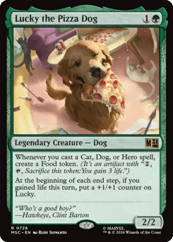 Lucky the Pizza Dog