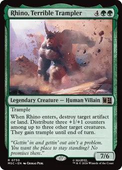 Rhino, Terrible Trampler