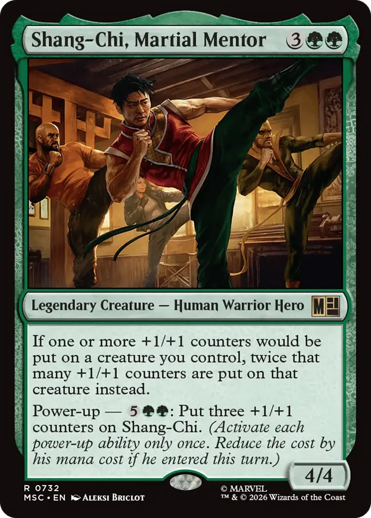 Shang-Chi, Martial Mentor · Marvel Super Heroes Commander