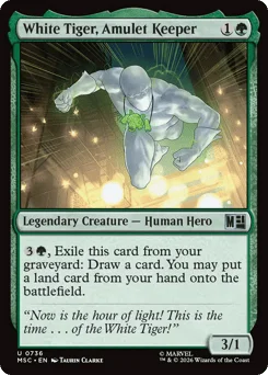 White Tiger, Amulet Keeper