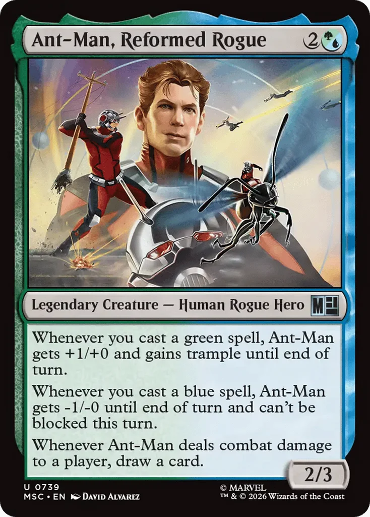 Ant-Man, Reformed Rogue · Marvel Super Heroes Commander