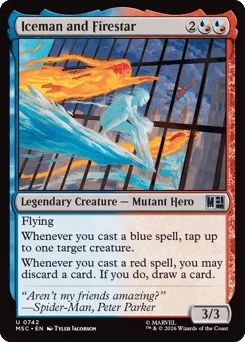 Iceman and Firestar