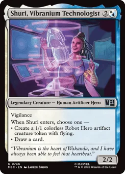 Shuri, Vibranium Technologist