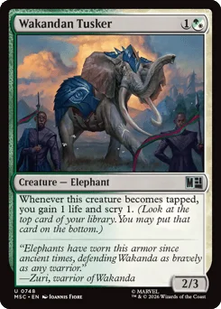 Wakandan Tusker