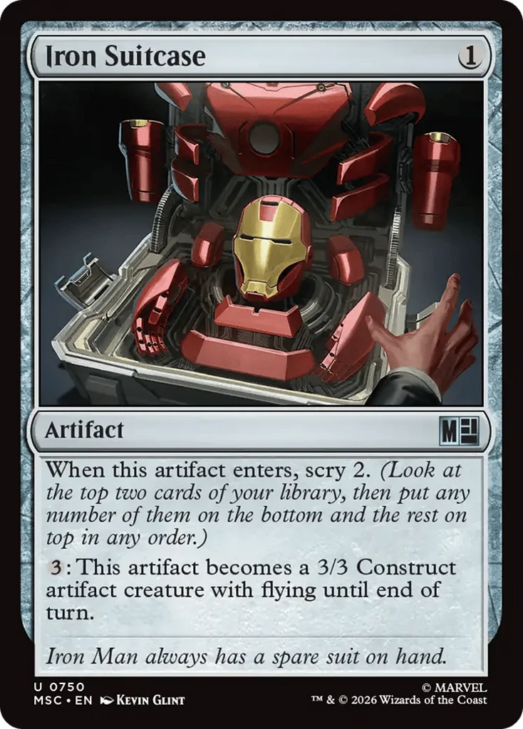 Iron Suitcase · Marvel Super Heroes Commander
