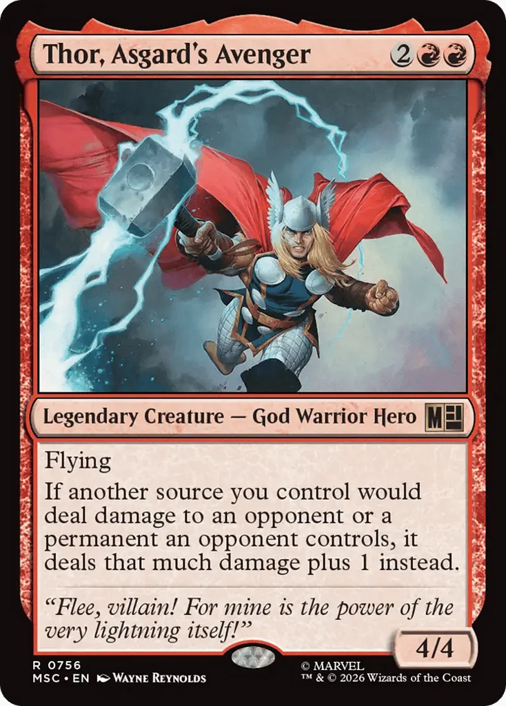 Thor, Asgard's Avenger · Marvel Super Heroes Commander