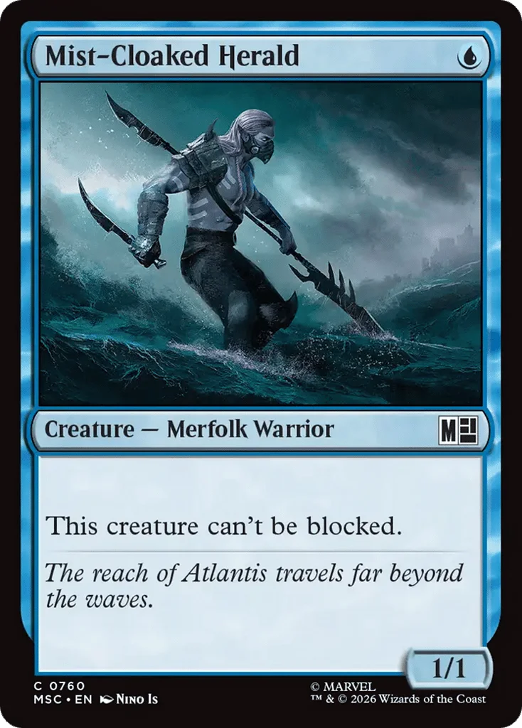 Mist-Cloaked Herald · Marvel Super Heroes Commander