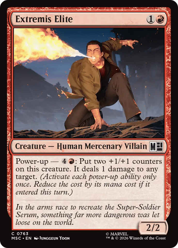 Extremis Elite · Marvel Super Heroes Commander