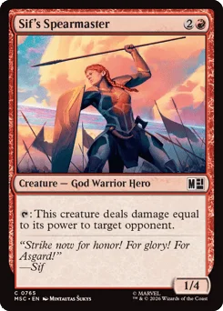 Sif's Spearmaster