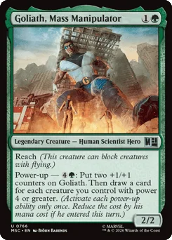 Goliath, Mass Manipulator