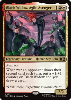 Black Widow, Agile Avenger