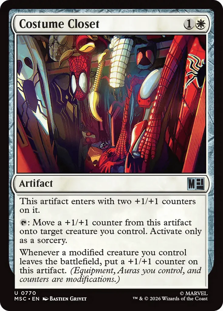Costume Closet · Marvel Super Heroes Commander