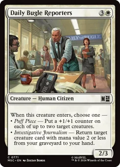 Daily Bugle Reporters
