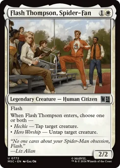 Flash Thompson, Spider-Fan