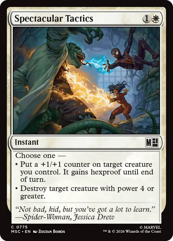 Spectacular Tactics · Marvel Super Heroes Commander
