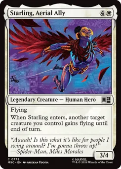 Starling, Aerial Ally