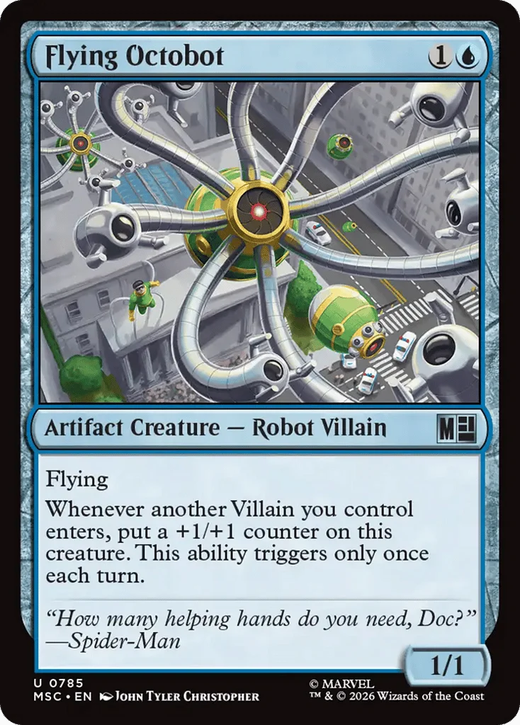 Flying Octobot · Marvel Super Heroes Commander