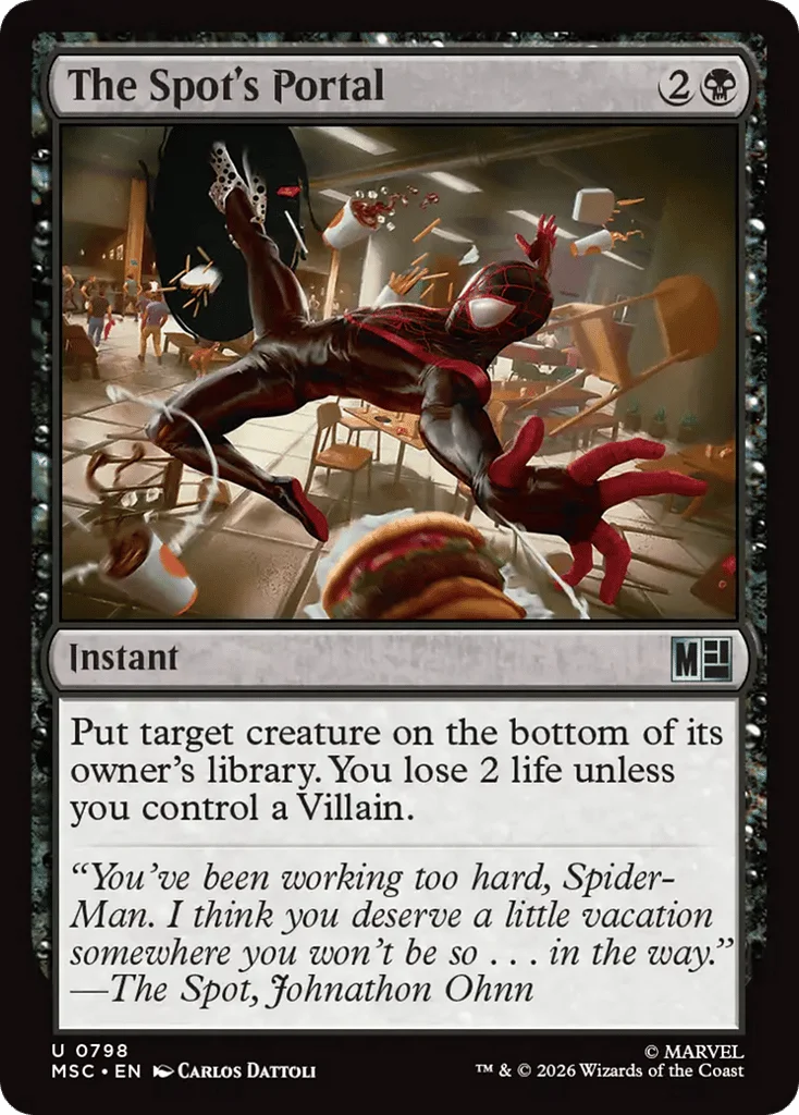 The Spot's Portal · Marvel Super Heroes Commander