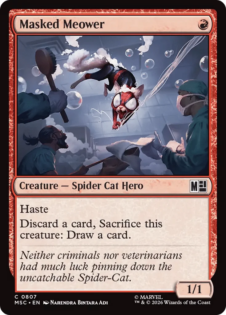 Masked Meower · Marvel Super Heroes Commander