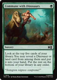 Commune with Dinosaurs