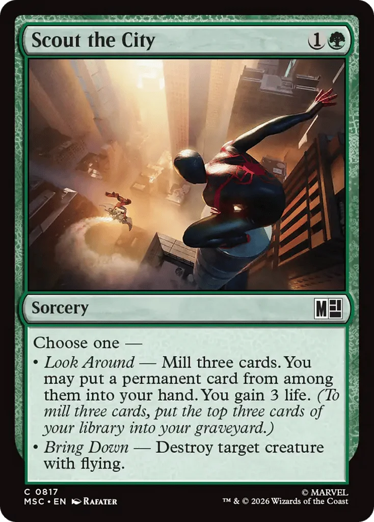 Scout the City · Marvel Super Heroes Commander