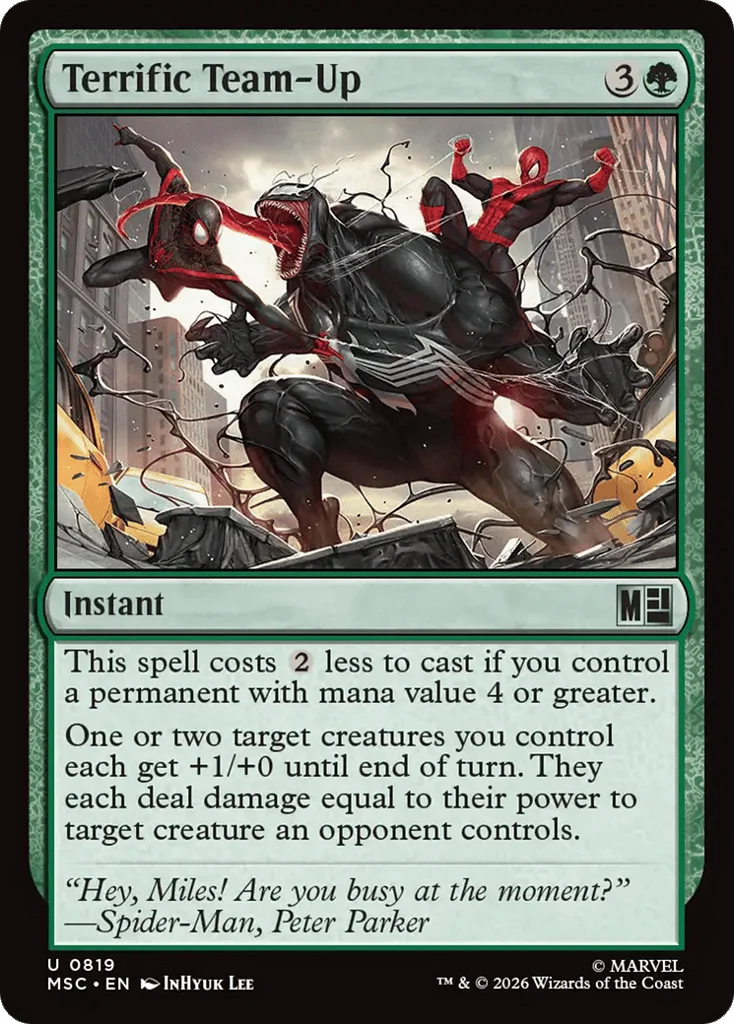 Terrific Team-Up · Marvel Super Heroes Commander