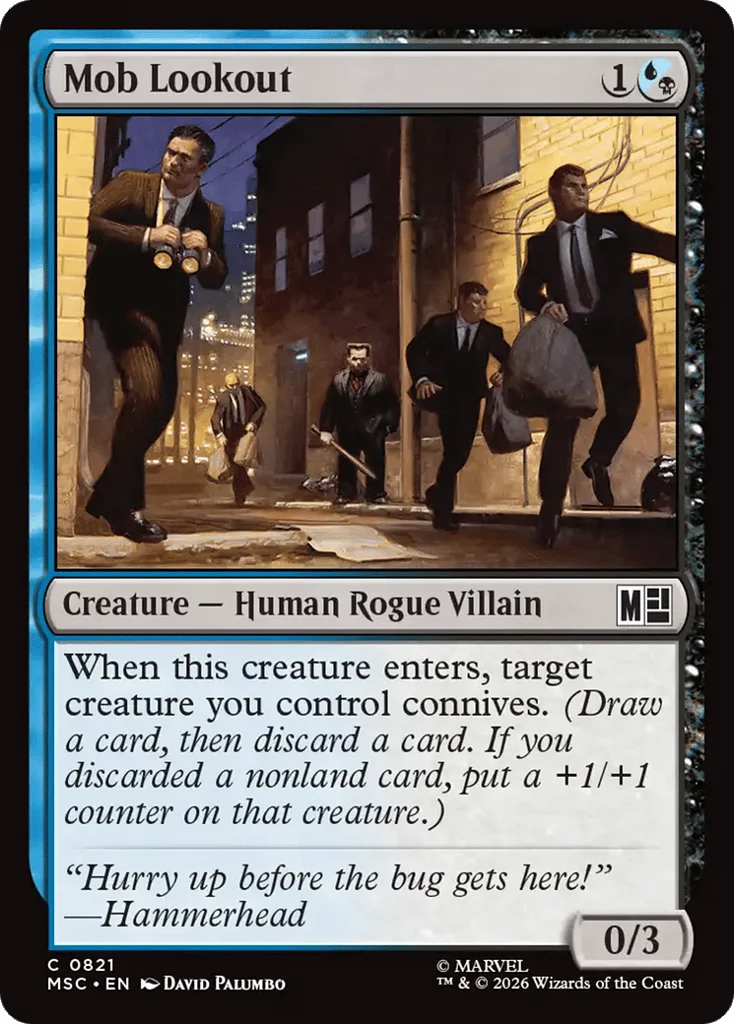 Mob Lookout · Marvel Super Heroes Commander
