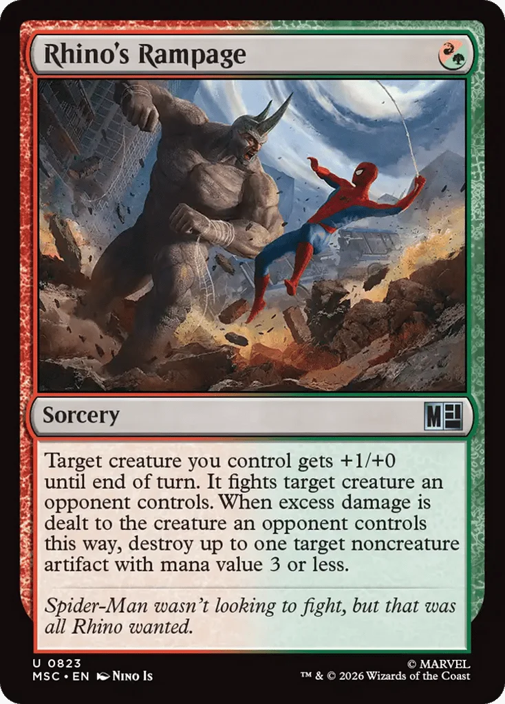 Rhino's Rampage · Marvel Super Heroes Commander
