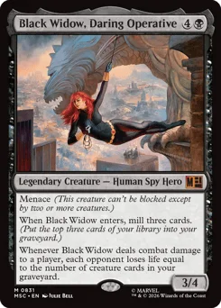 Black Widow, Daring Operative