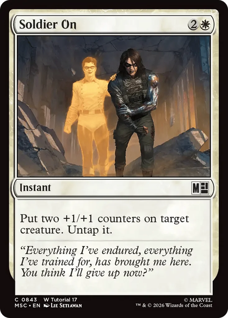 Soldier On · Marvel Super Heroes Commander