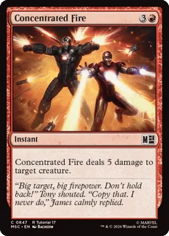 Concentrated Fire