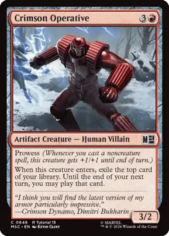 Crimson Operative