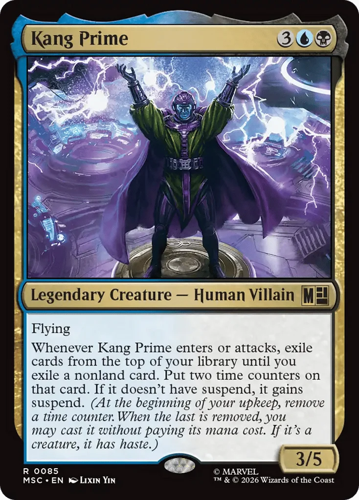 Kang Prime · Marvel Super Heroes Commander