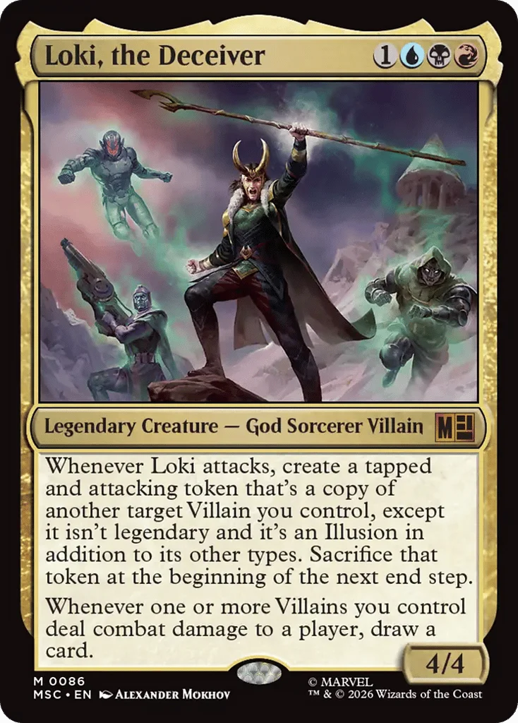Loki, the Deceiver · Marvel Super Heroes Commander