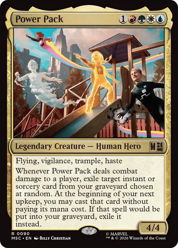 Power Pack · Marvel Super Heroes Commander