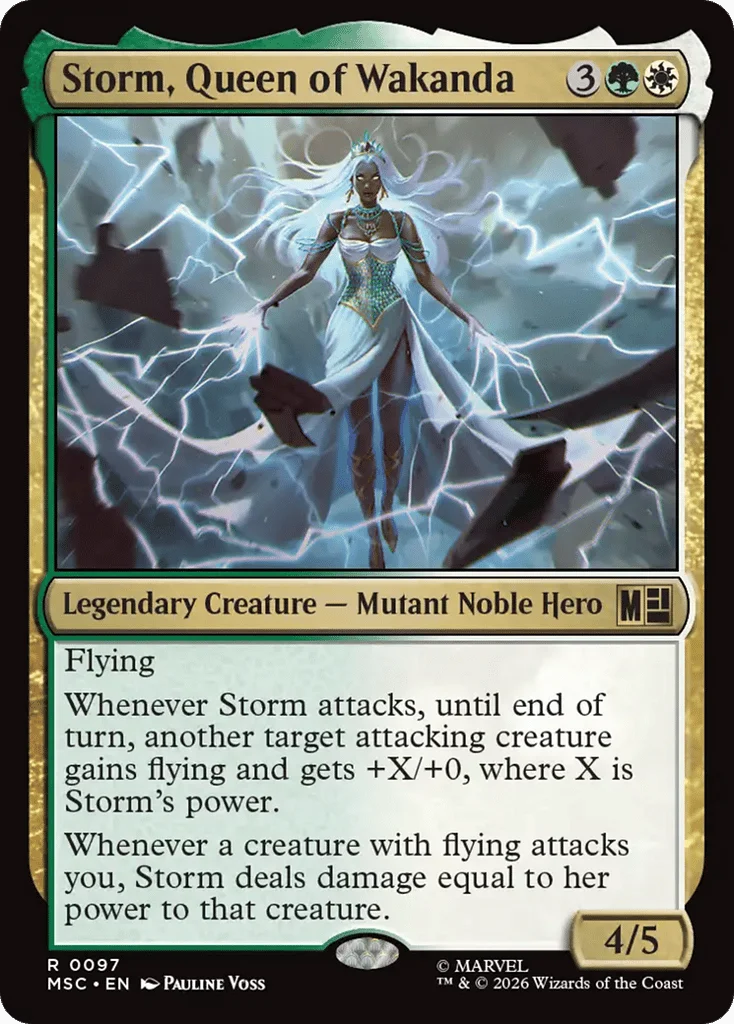 Storm, Queen of Wakanda · Marvel Super Heroes Commander